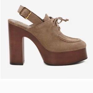 News Vince Camuto Wild Mushroom Slingback Platform Clogs